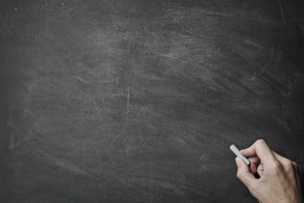 Now empty chalkboard — Stock Photo, Image