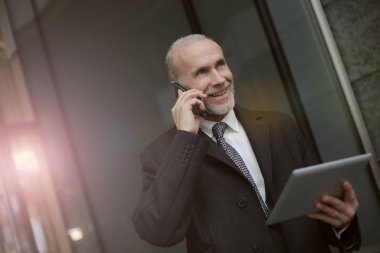 Büyük işadamı görüşülerek