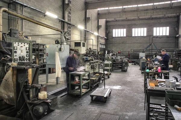 Arbeit in der Manufaktur — Stockfoto