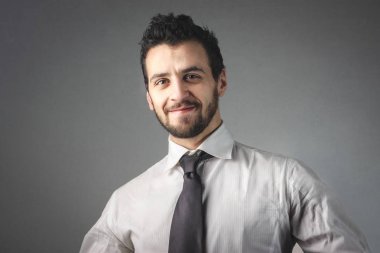 İşadamı emin olmak