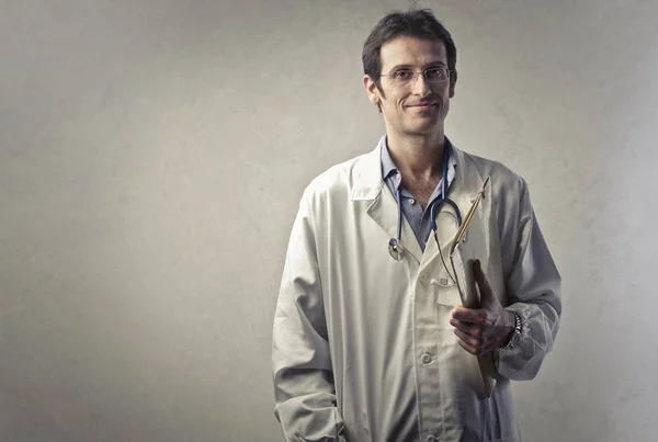 Doctor man standing in room inside — Stock Photo, Image