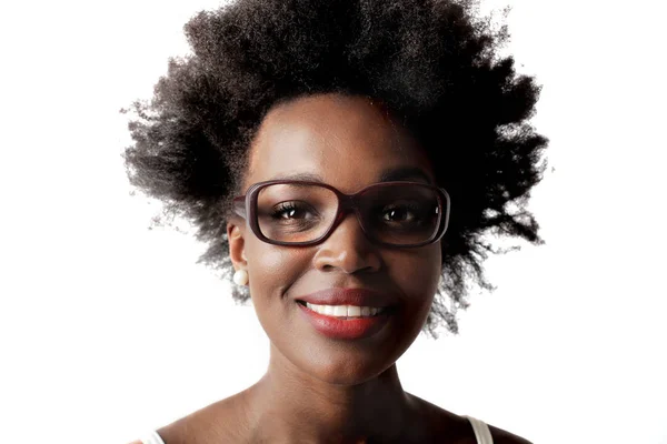 Retrato Una Chica Con Gafas —  Fotos de Stock