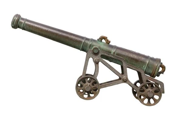 Isolated Vintage Cannon Royalty Free Stock Photos