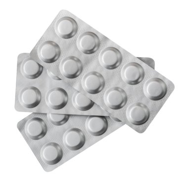Tıbbi Blister paketleri izole