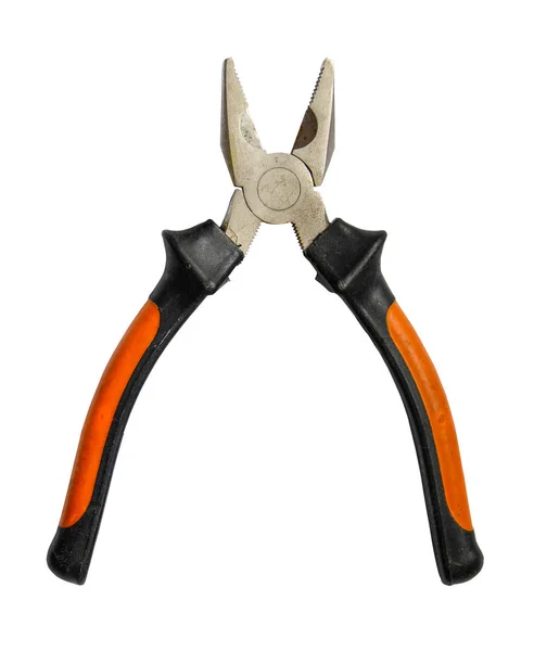 Isolated Grungy Pliers — Stock Photo, Image