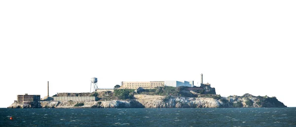 Isolerade Alcatraz Island — Stockfoto