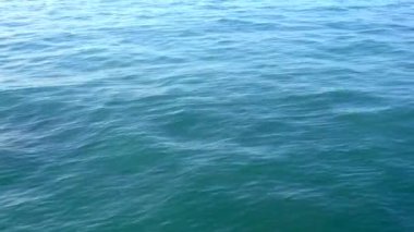 Sakin Tropikal Okyanus Dalgalarının Arkaplan Dokusu