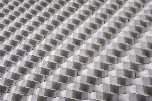Abstrakt Arkitektur Bakgrund Brutalist Diagonal Betongformer — Stockfoto