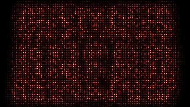 Begreppsmässig Retro Traffic Sign Säger Hinder Förväg — Stockvideo