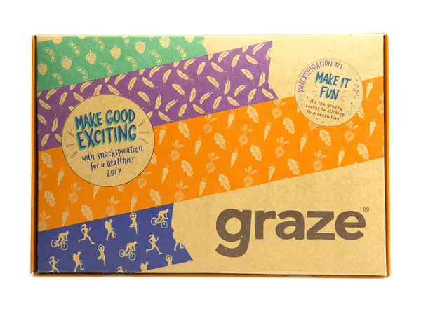 Caja de bocadillos Graze — Foto de Stock