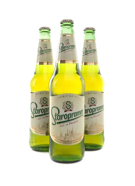 Staropramen Tsjechisch bier — Stockfoto