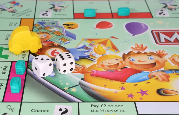 Junior Monopoly Game — Stock Photo, Image