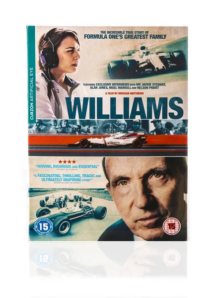 Свиндон Великобритания Декабря 2017 Года Dvd Williams Story Фильм Моргана — стоковое фото