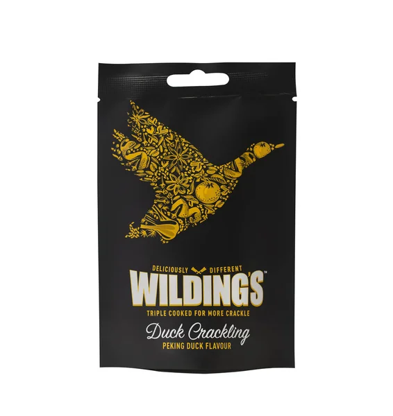 Swindon Regno Unito Ottobre 2019 Wilding Peking Duck Flavour Crackling — Foto Stock