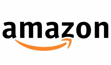 Siyah arkaplanda Amazon Hediye Kartı