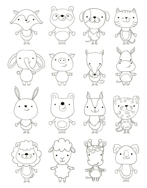 Zoo animal outlines Vector Art Stock Images | Depositphotos Zoo animal outlines Vector Art Stock Images | Depositphotos