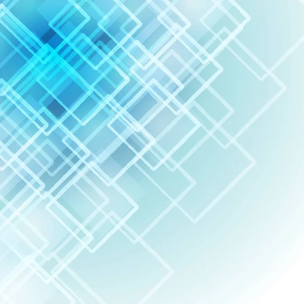 Blauer Strukturierter Hintergrund Mit Quadraten — Stockvektor
