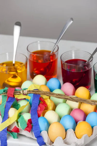 Still life of Easter eggs — Stock Photo, Image