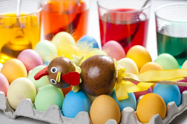 Still life of Easter eggs — Stock Photo, Image