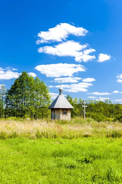 Etnografický park ruské kultury, Bialowieski národní park — Stock fotografie