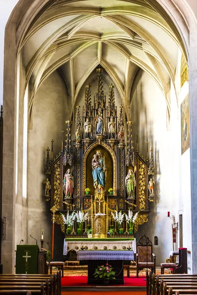 Interior of church, Eggenburg, Lower Austria, Austria — Stock Photo, Image