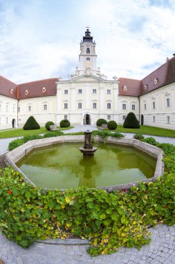 Benedictine Manastırı Altenburg, Lower Austria, Avusturya için bahçeli