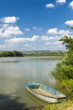 Puzdransky pond, South Moravia, Palava region, Czech Republic clipart