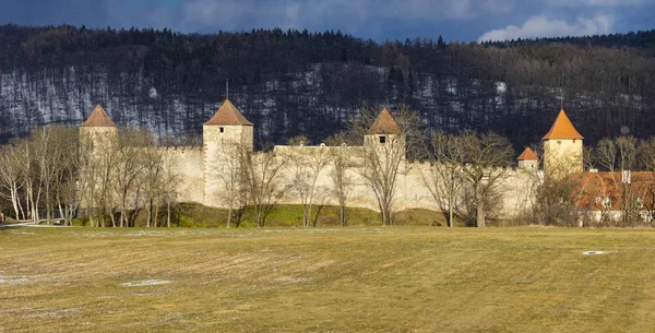 Veveri castle in South Moravia, Czech Republic — Stock Photo, Image