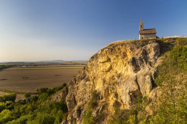 Nitra, Slovakya, Avrupa yakınlarındaki Drazovce Taş Kilisesi
