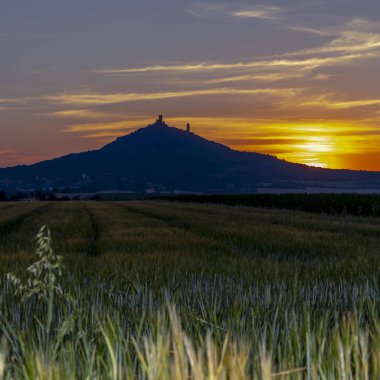 Çek Cumhuriyeti, Ceske Stredohori 'de Hazmburk