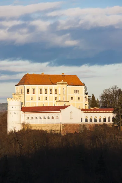 Kasteel Letovice, Zuid-Moravavia, Tsjechië — Stockfoto
