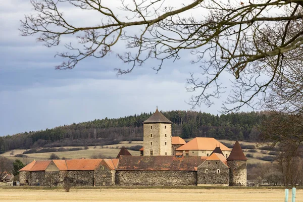 Το Κάστρο του νερού του Svihov βρίσκεται στην περιοχή Pilsen, Cze — Φωτογραφία Αρχείου