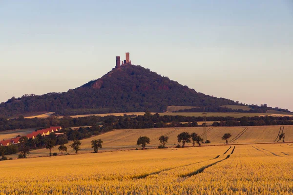 Hazmburk in the Ceske Stredohori, República Checa — Fotografia de Stock