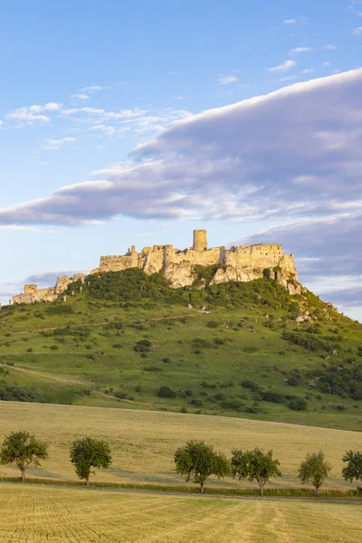 Ruína do Castelo de Spis na Eslováquia — Fotografia de Stock