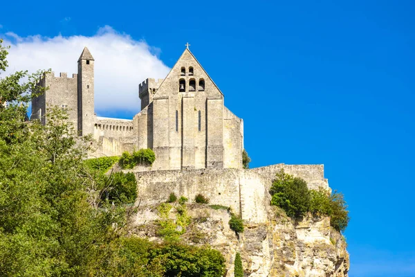 Beynac et Cazenac i Dordogne, Frankrig - Stock-foto