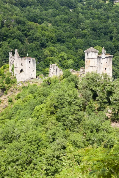 Les Tours de Merle, Medieval Fortress, Correze, France — Stock Photo, Image