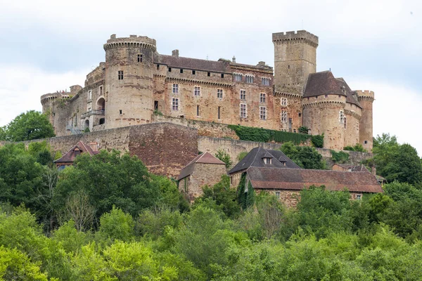Chateau de Castelnau-Bretenoux in France — Stock Photo, Image