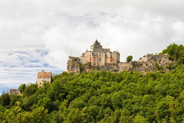 シャトー・ド・Castelnaud, Dorogne, Aquitaine,フランス — ストック写真