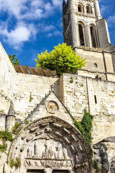 Saint-Emilion в східному Бордо, Франція — стокове фото