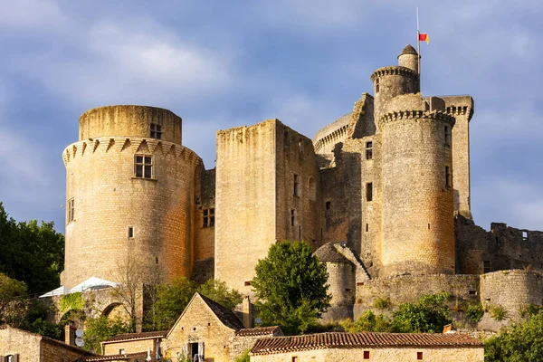 Castillo de Bonaguil en Lot et Garonne, Francia — Foto de Stock