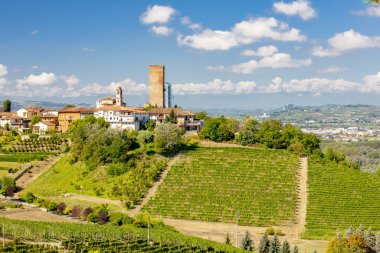 Barbaresco köyü ve üzüm bağları, Unesco Sitesi, Piedmont, Norther