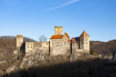 Kuzey Avusturya 'daki Hardegg kalesi