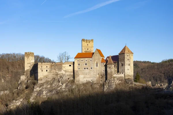 Castillo de Hardegg en el norte de Austria — Foto de Stock