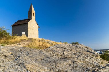 Nitra, Slovakya, Avrupa yakınlarındaki Drazovce Taş Kilisesi