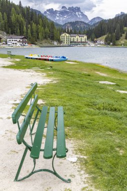 Dolomitler, İtalya 'da Alp manzarası