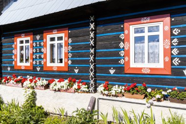 Slovakya 'nın Belianske Tatras yönetimindeki halk mimarisi