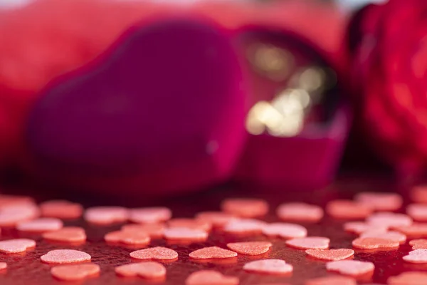 Still life of Valentine's decoration — Stock Photo, Image