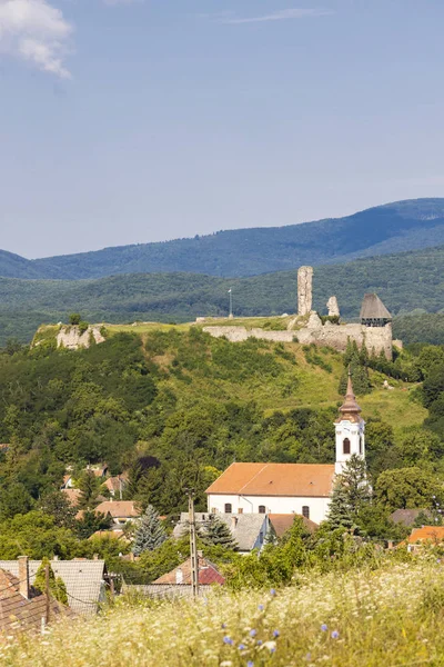 Nogradi vár, régió Észak-Magyarország — Stock Fotó