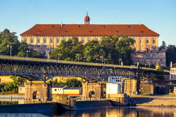 Roudnice nad Labem w Czechach — Zdjęcie stockowe