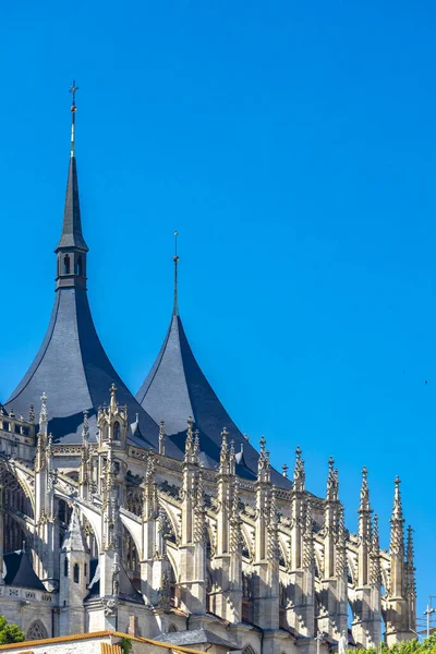 Kutna Hora. St Barbara Katedrali, Unesco sitesi, Çek Cumhuriyeti — Stok fotoğraf